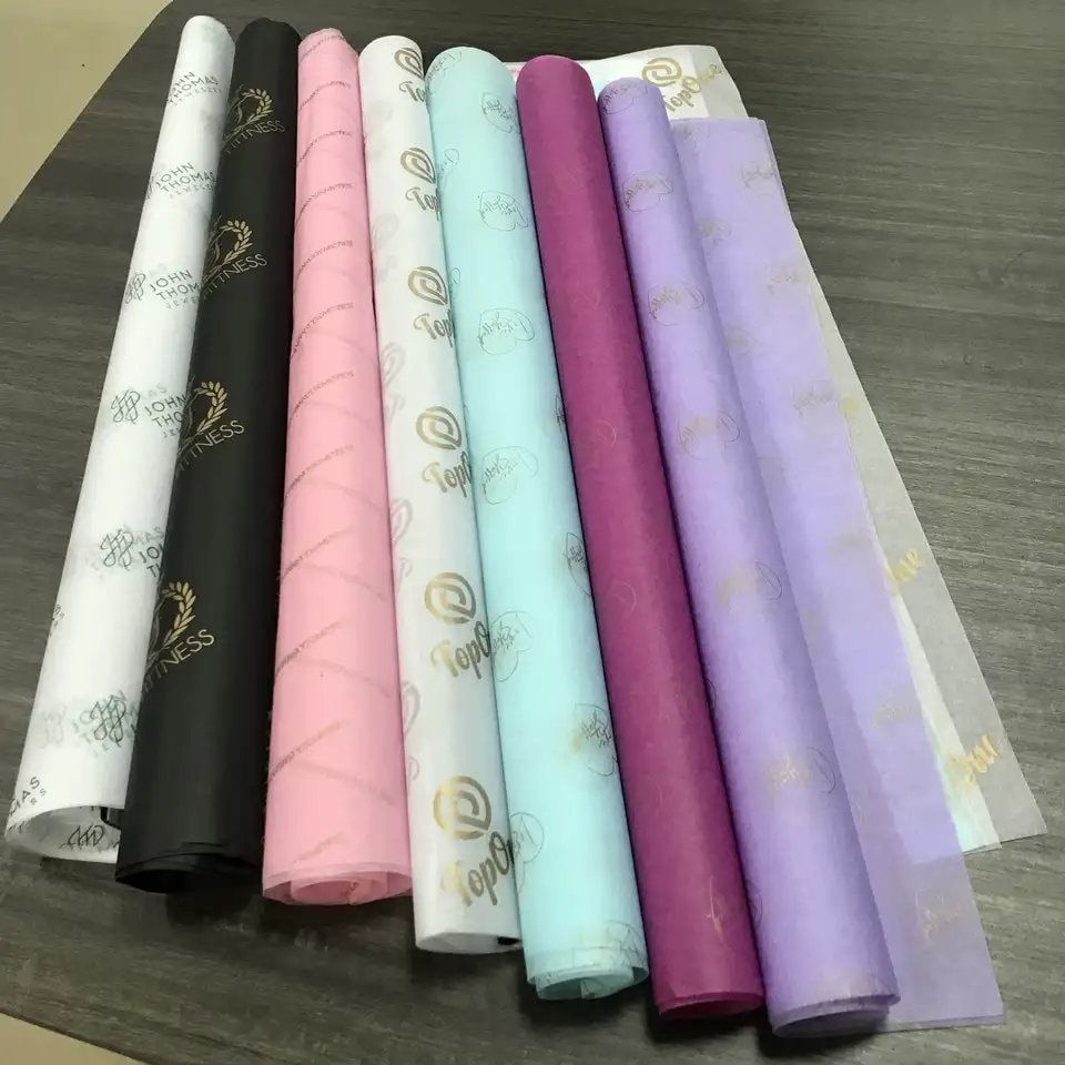 printed tissue paper wholesale