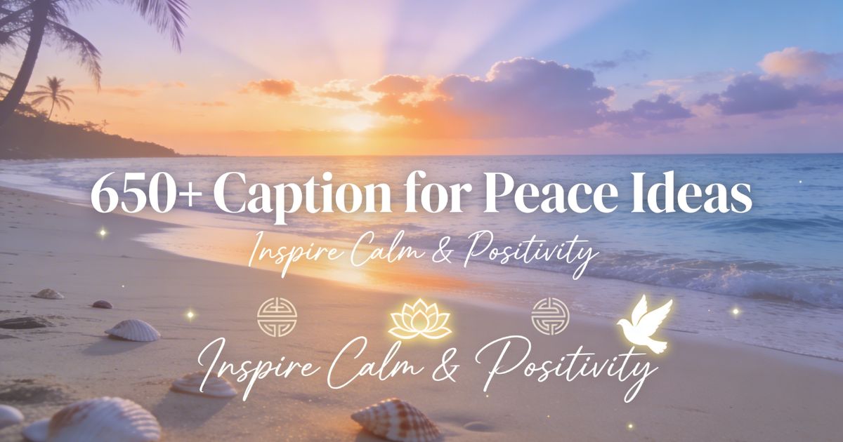 Caption for Peace Ideas