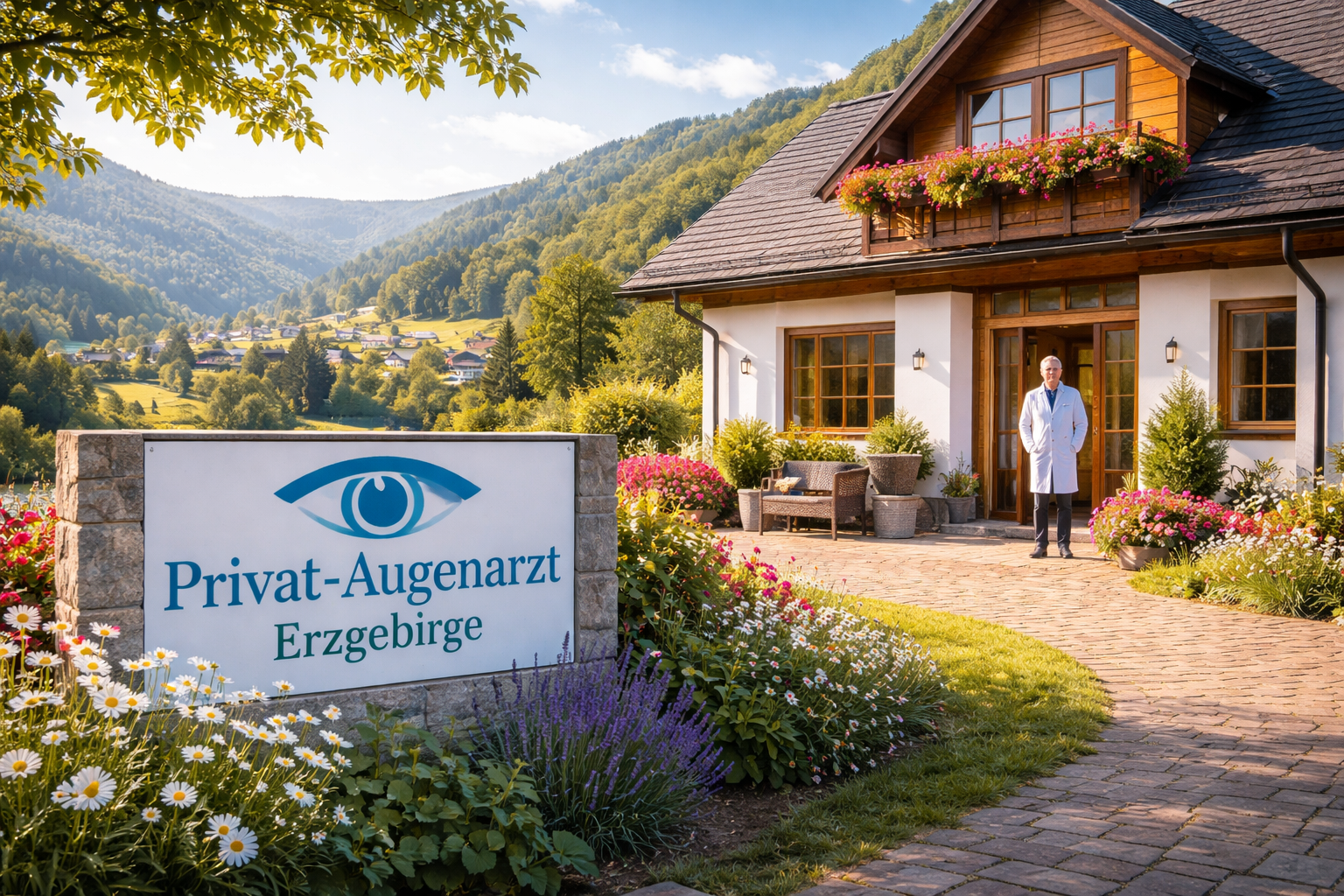 private ophthalmologist in Erzgebirge