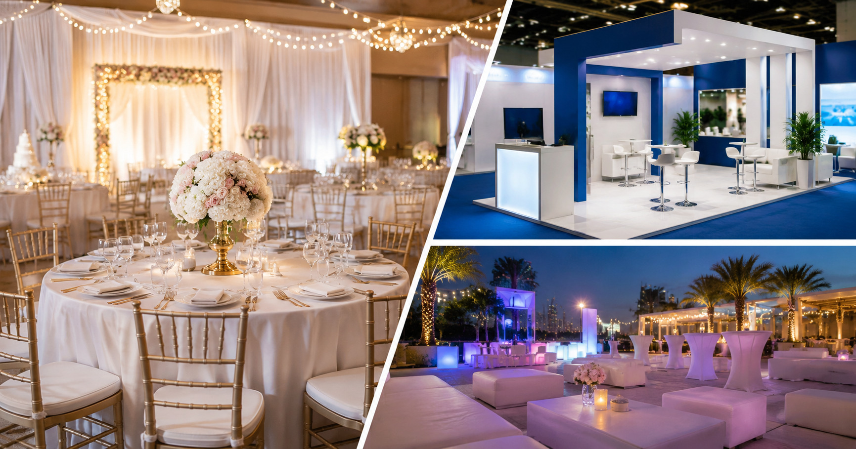 Event furniture rental Dubai