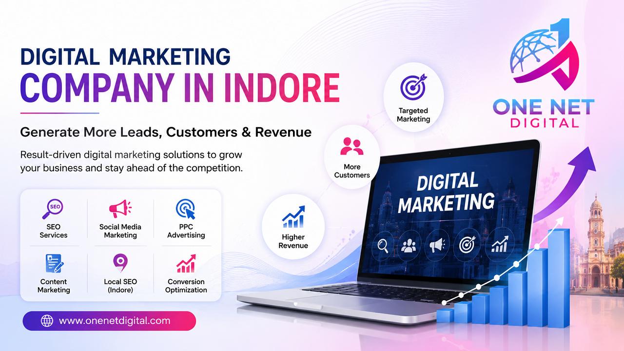 Digital Marketing Company in Indore | Generate More Leads, Customers & Revenue