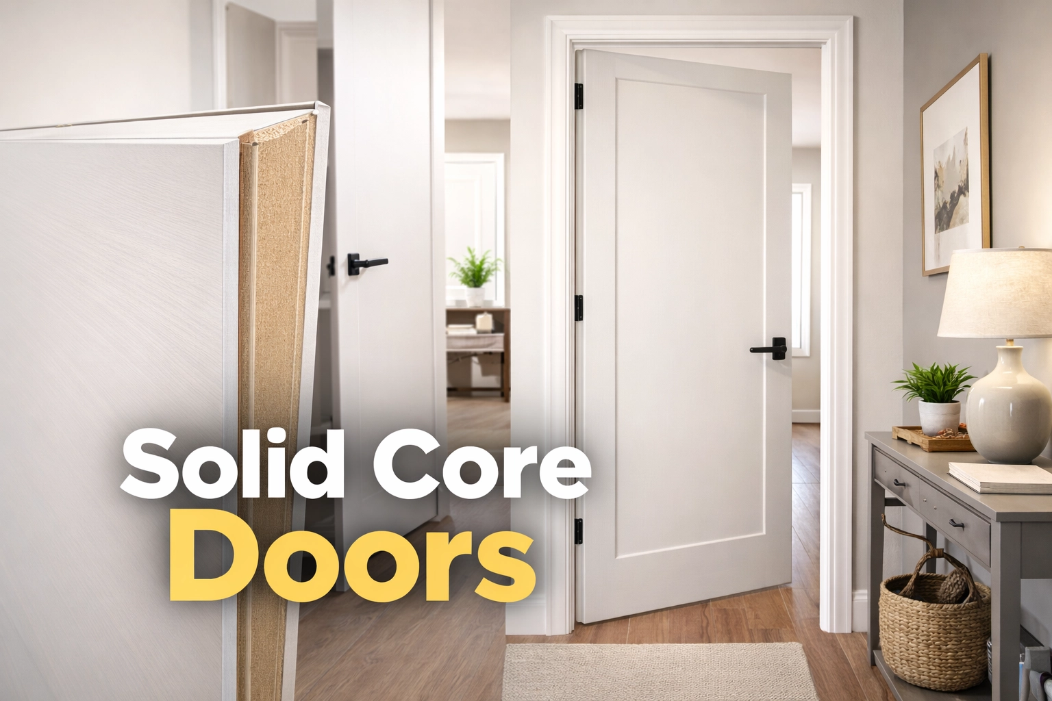 Why Homeowners in Canada Prefer Shaker Solid Doors and Solid Core Interior Doors