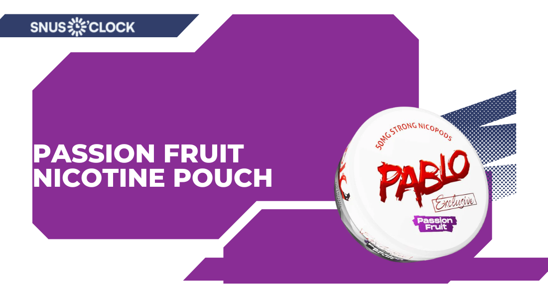 passion fruit nicotine pouch