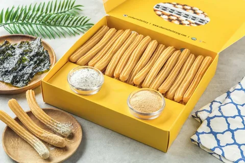 Custom churros boxes