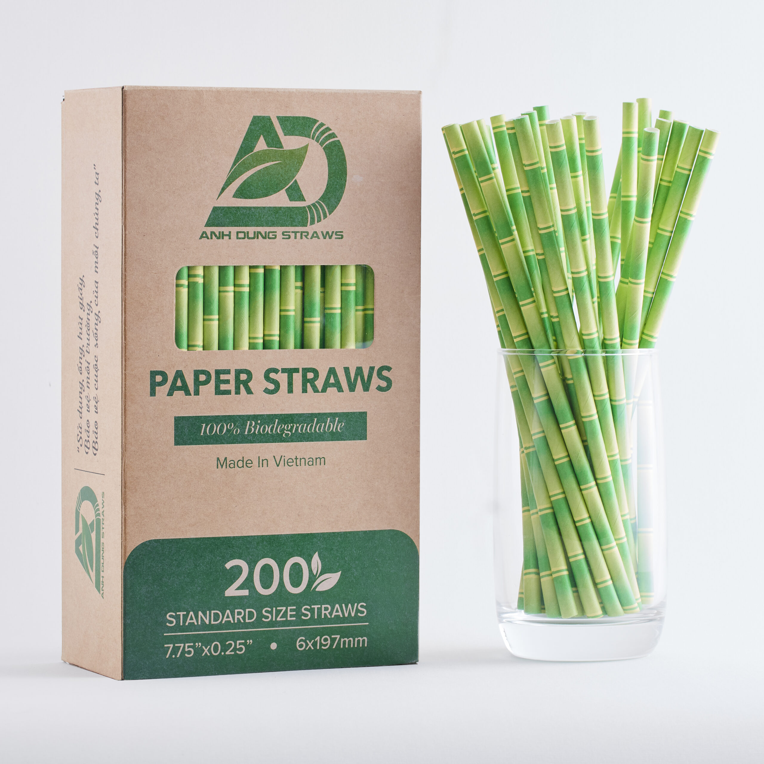 Printed Custom Paper Straws For Events