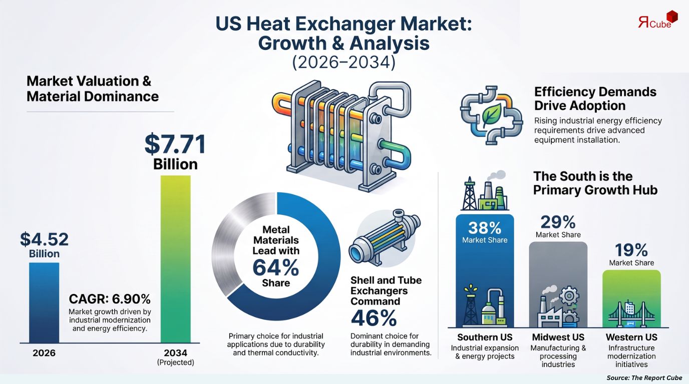 US Heat Exchanger Market Sized