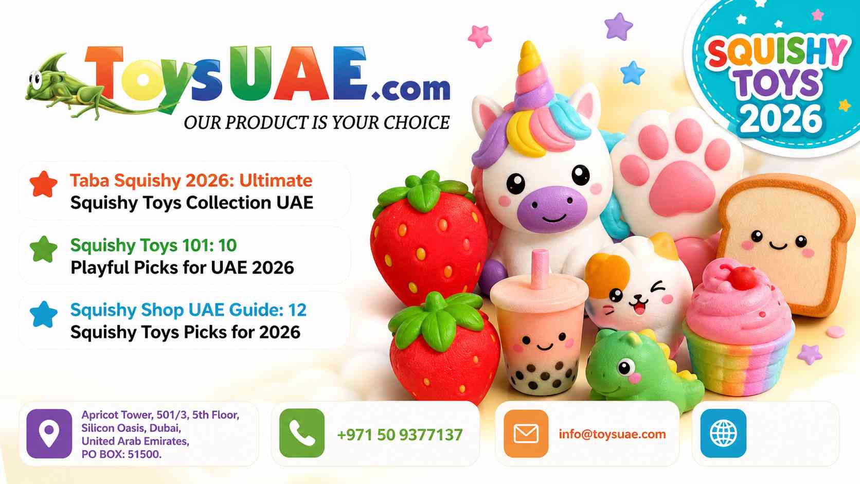 Taba Squishy Toys UAE